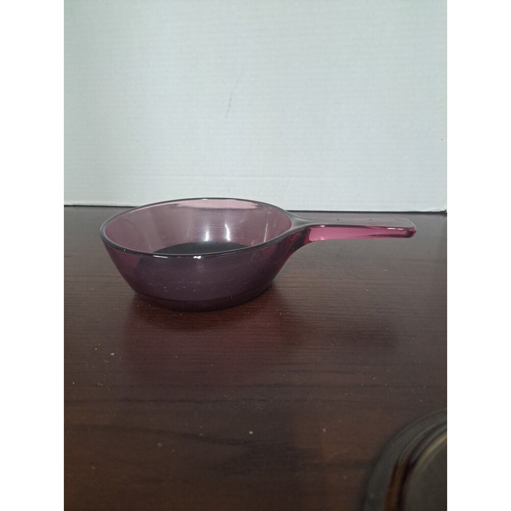 Visions Cranberry Saucepan With Teflon Coating No Lid